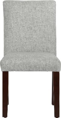 63-6ZMPMC Gray Upholstered Dining Room Chair - Zuma-4