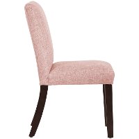 63-6ZMRSQ Pink Upholstered Dining Room Chair - Zuma-3