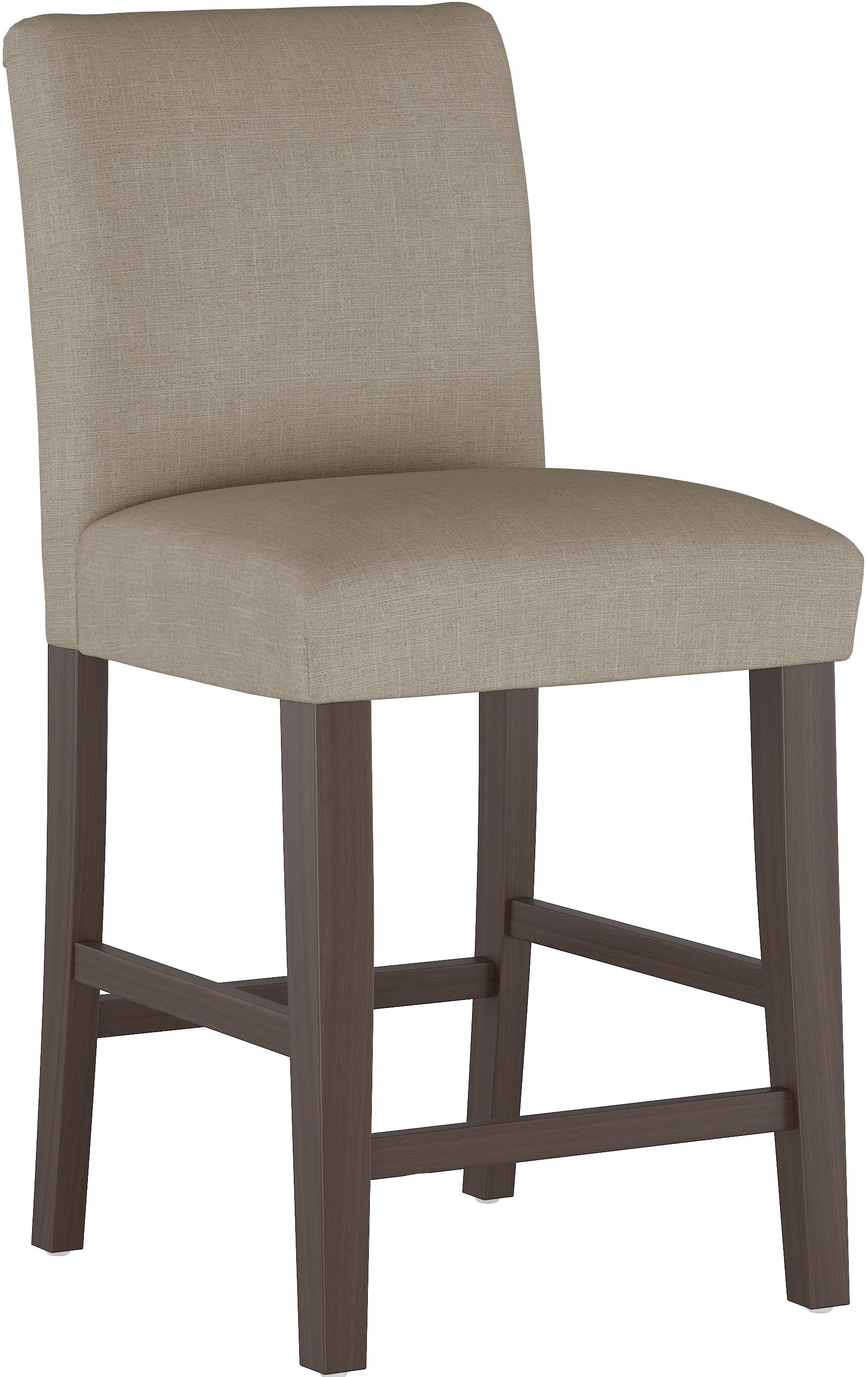 63-7ZMFTH Beige Upholstered Counter Height Stool - Zuma-1