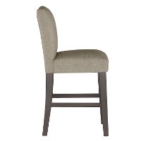 63-7ZMFTH Gray Beige Upholstered Counter Height Stool - Zuma-2