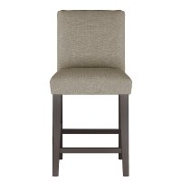 63-7ZMFTH Gray Beige Upholstered Counter Height Stool - Zuma-4