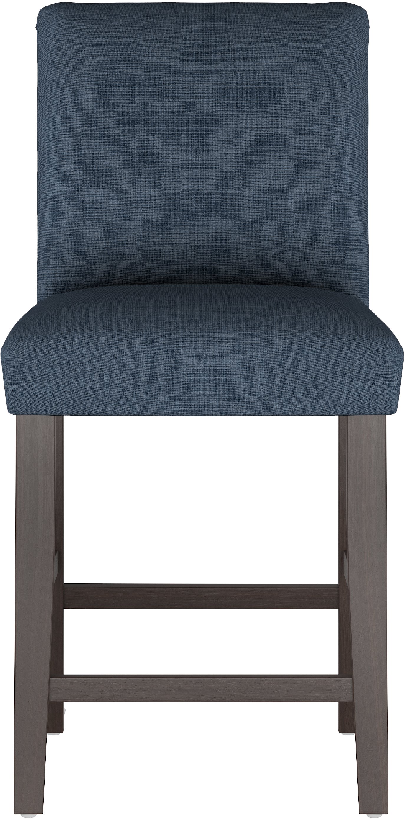 63-7ZMNV Navy Upholstered Counter Height Stool - Zuma-2