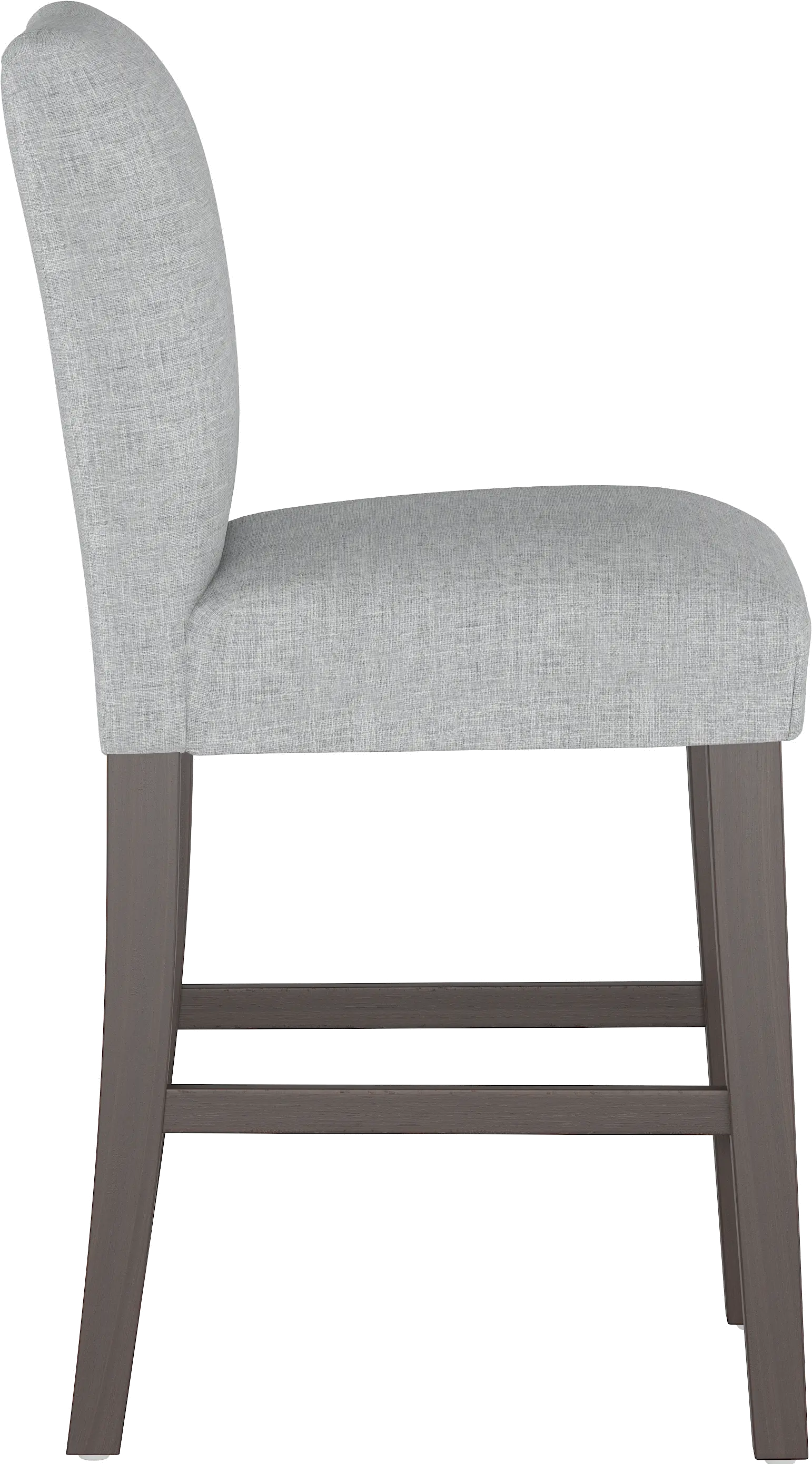 63-7ZMPMC Gray Upholstered Counter Height Stool - Zuma-3