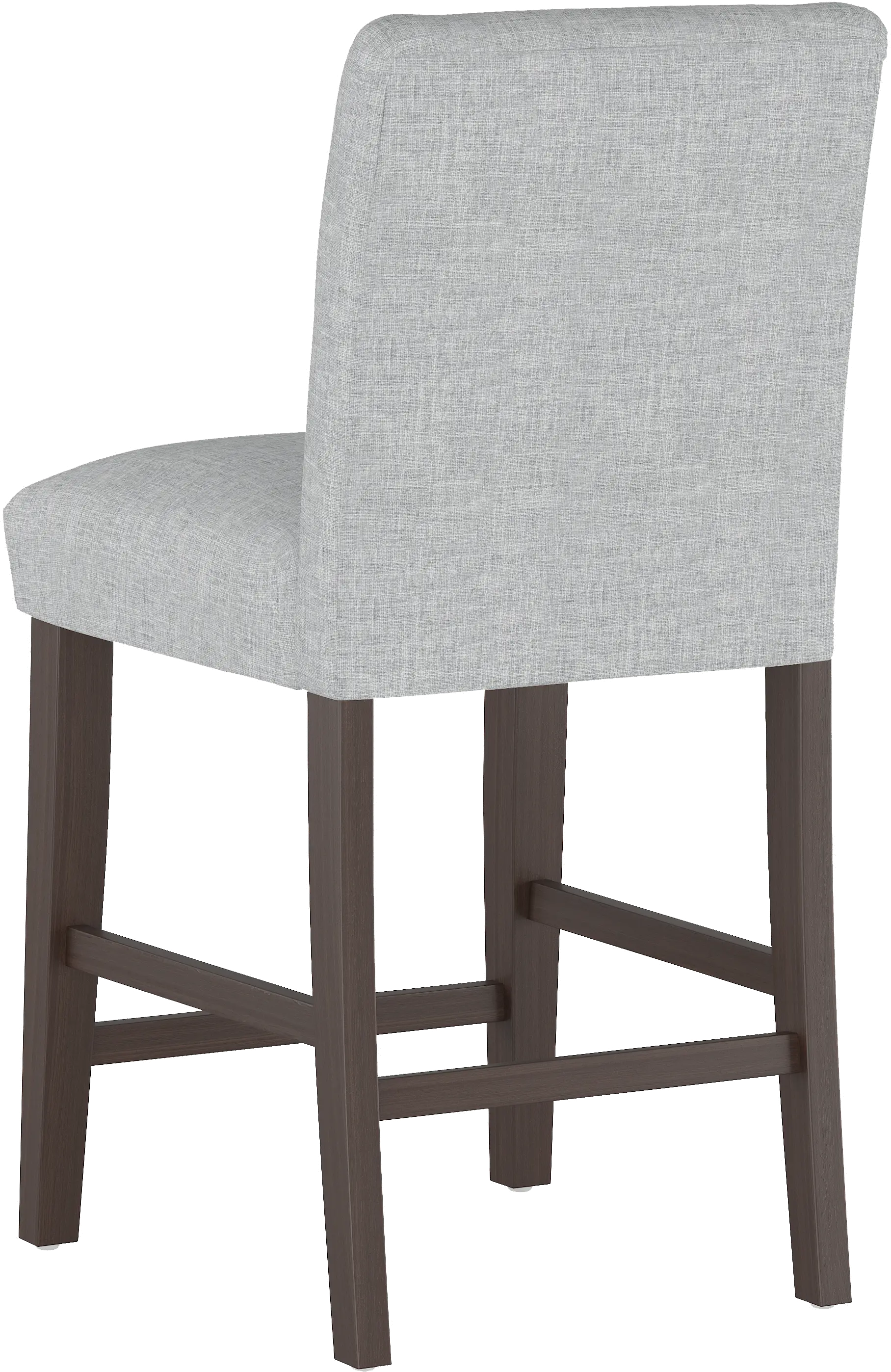 63-7ZMPMC Gray Upholstered Counter Height Stool - Zuma-4