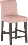 63-7ZMRSQ Pink Upholstered Counter Height Stool - Zuma