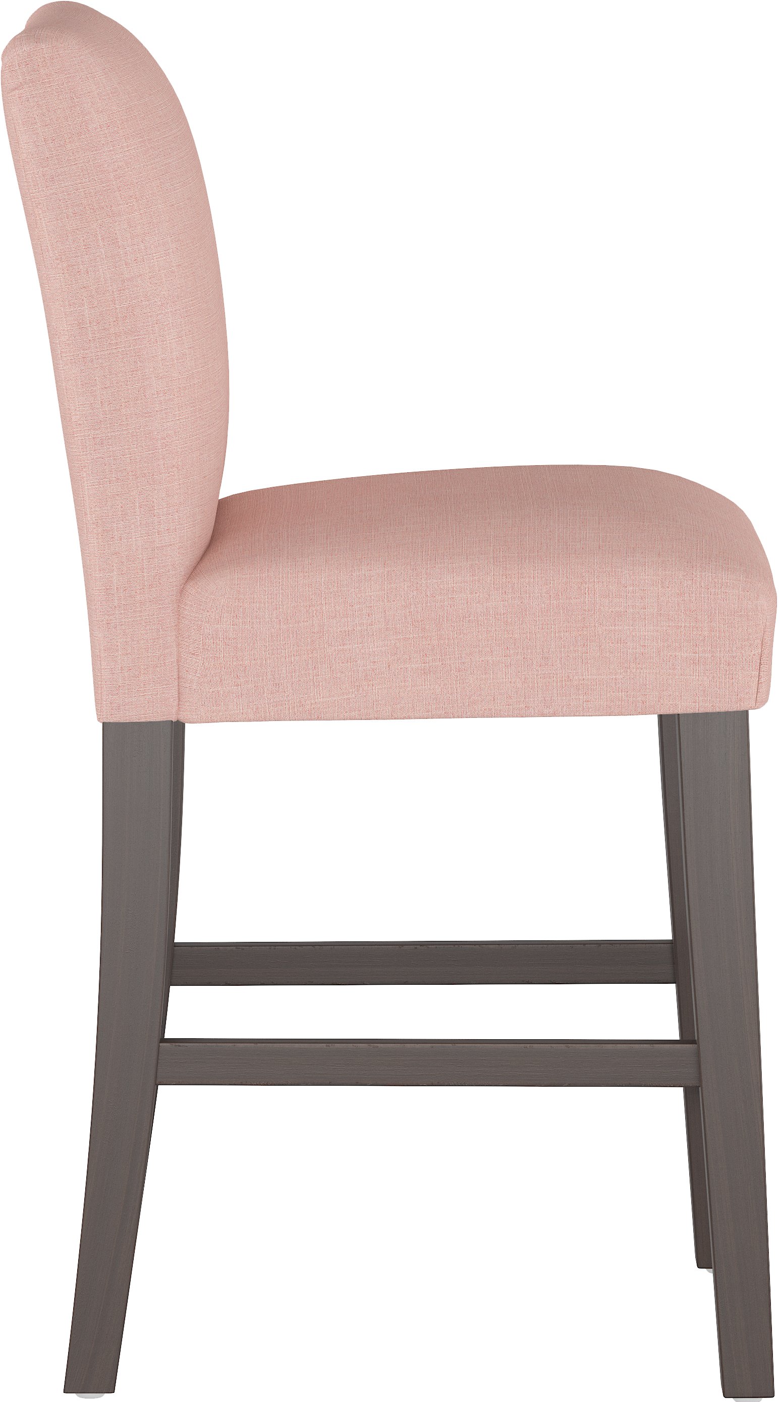 63-7ZMRSQ Pink Upholstered Counter Height Stool - Zuma-3