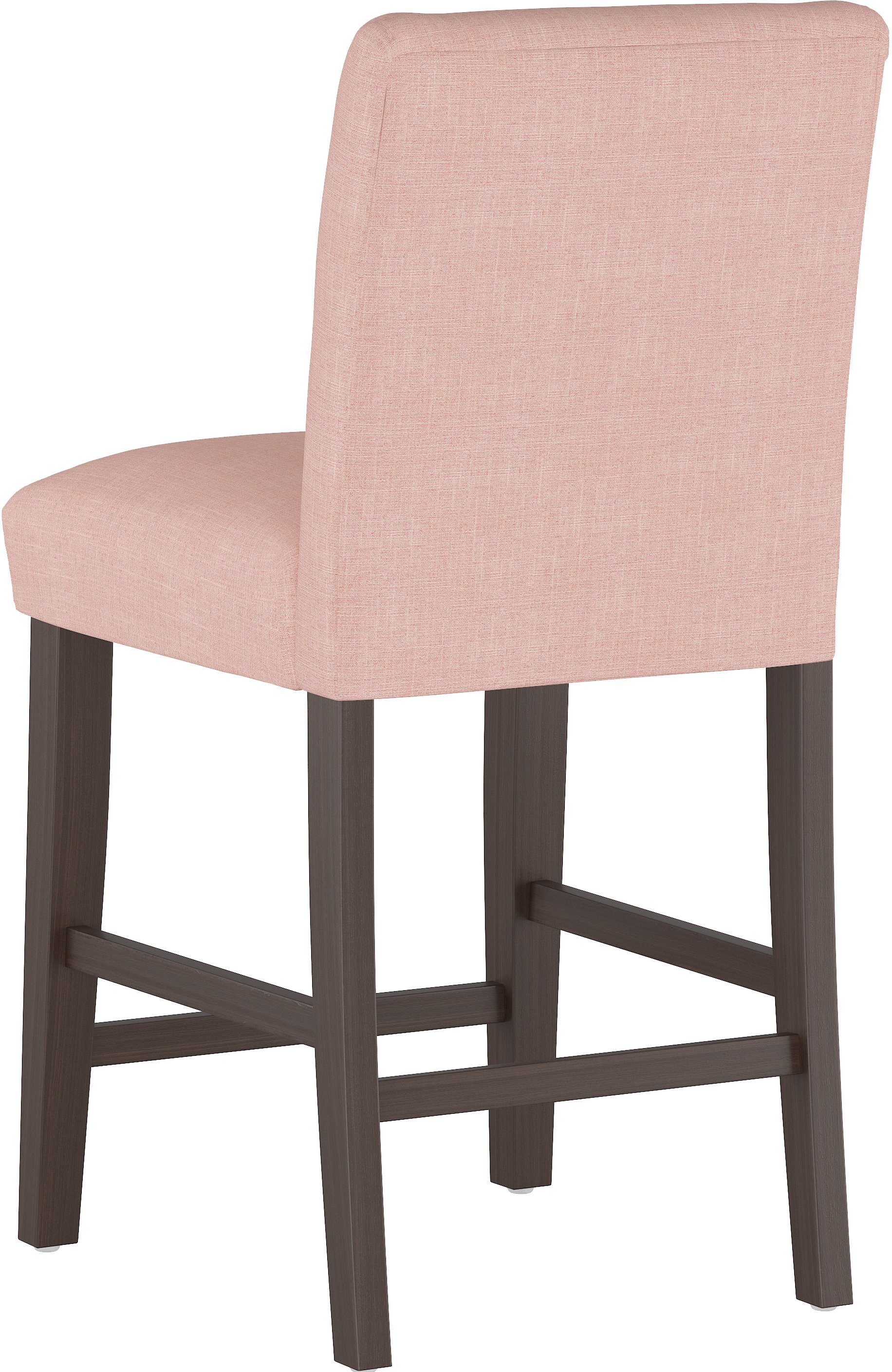 63-7ZMRSQ Pink Upholstered Counter Height Stool - Zuma-4