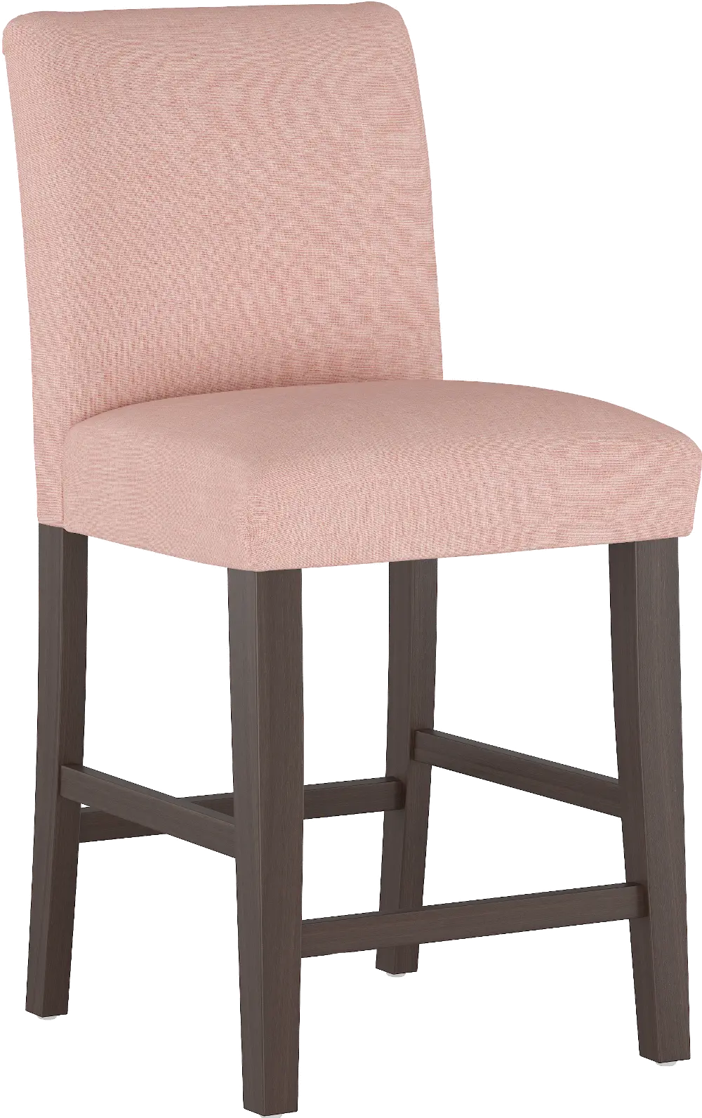 63-7ZMRSQ Zuma Pink Upholstered Counter Height Stool - Skyline Furniture-1