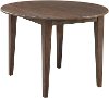Clearance Brown Round Dining Room Table - Castle Peak