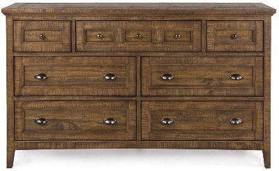 Rustic Nutmeg Brown Dresser - Bay Creek
