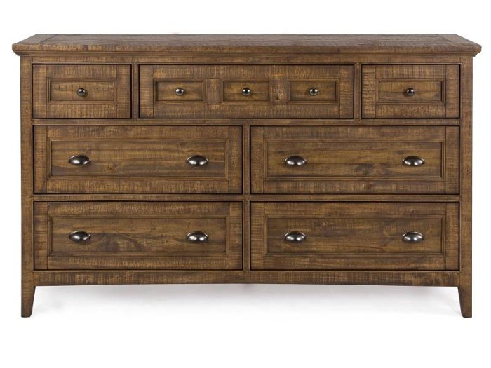 Rustic Nutmeg Brown Dresser - Bay Creek