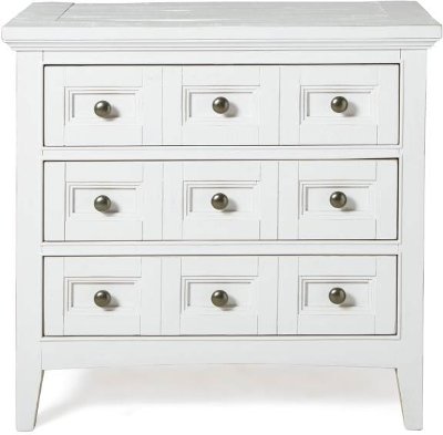 Cottage White Nightstand - Heron Cove