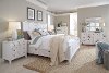 Cottage White 4 Piece King Bedroom Set - Heron Cove