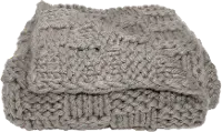 Taupe Chess Knit Throw Blanket