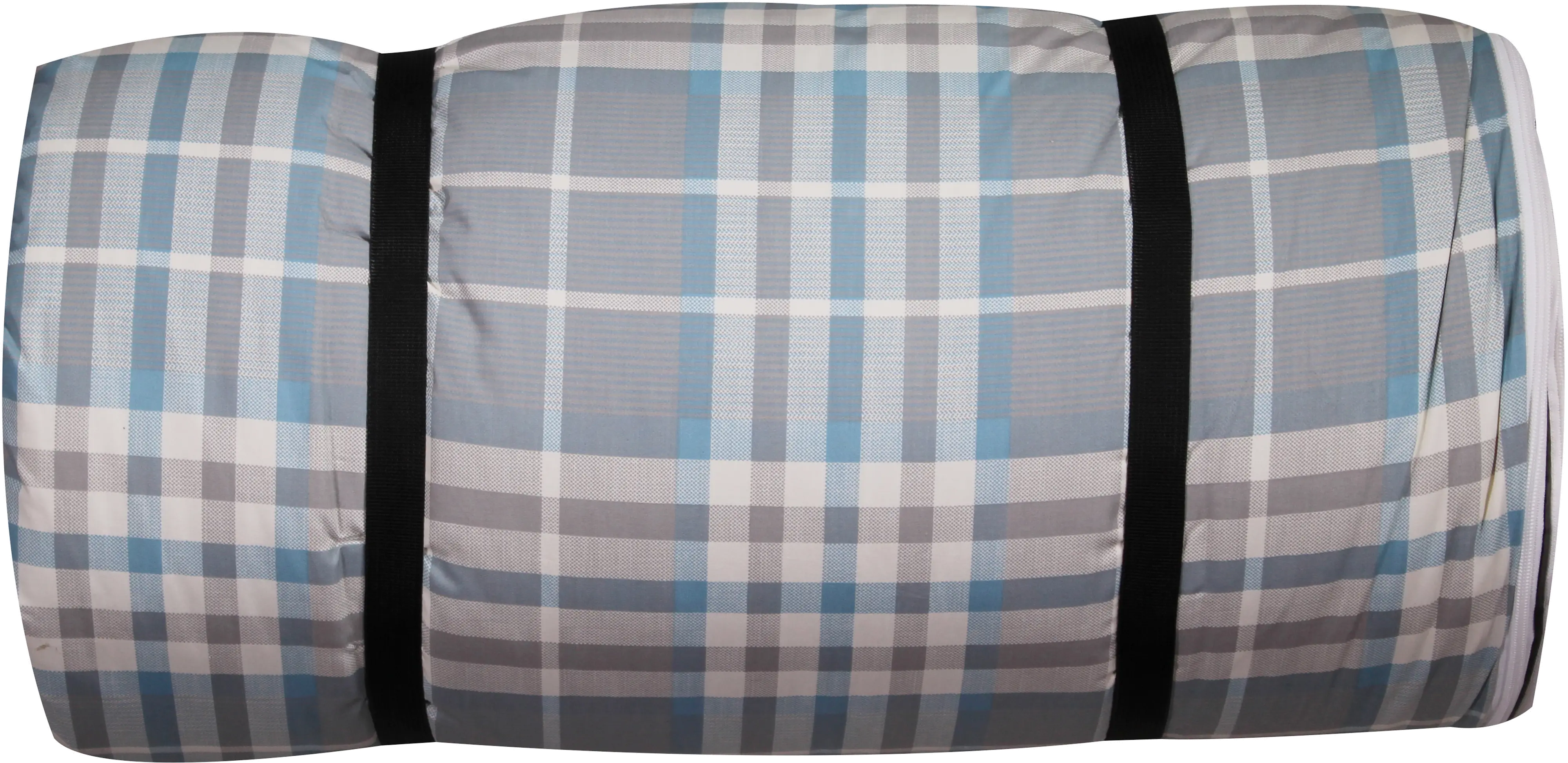 50214 Large Blue Plaid Sleeping Bag - Duvulay-2