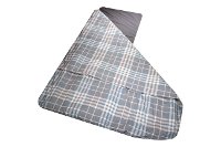 50214 Large Blue Plaid Sleeping Bag - Duvulay-3