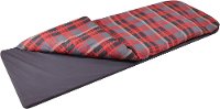 50324 Extra-Large Red Plaid Sleeping Bag - Duvulay-1