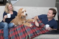 50324 Extra-Large Red Plaid Sleeping Bag - Duvulay-5