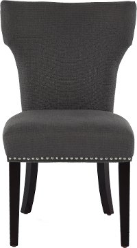 Gray Upholstered Dining Room Chair - Madeline