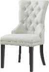 Natural White Dining Room Chair - Adelle