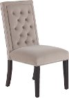 Otter Gray Velvet Upholstered Dining Room Chair - Jayden