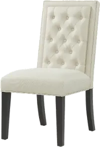 Cream Upholstered Dining Room Chair - Jayden