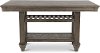 Light Brown Counter Height Dining Room Table - Balboa