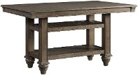Light Brown Counter Height Dining Room Table - Balboa-2
