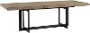 Modern Beige and Metal Dining Room Table - Eden