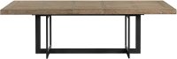 Modern Beige and Metal Dining Room Table - Eden-3