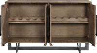 Modern Brown and Metal Dining Room Sideboard - Eden-4