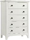 Rustic Contemporary White Chest of Drawers - Tahoe