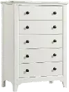 Tahoe White Chest of Drawers