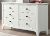 Rustic Contemporary White Dresser - Tahoe