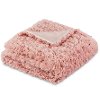 Quartz Pink Throw Blanket - Gretta