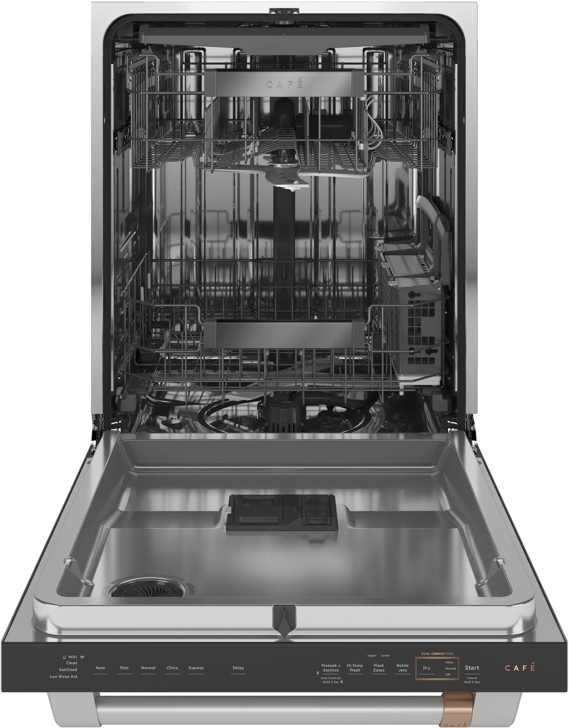 CDT875P2NS1 Cafe Top Control Dishwasher - Stainless Steel-2