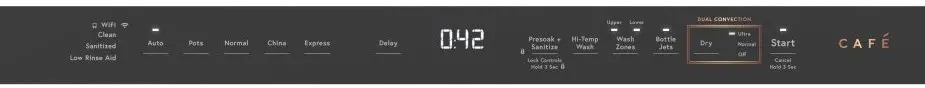 CDT875P2NS1 Cafe Top Control Dishwasher - Stainless Steel-6