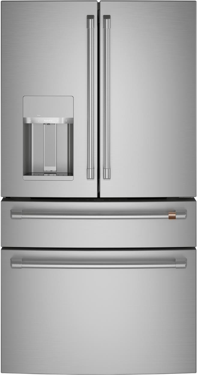 CVE28DP2NS1 Cafe 27.8 cu ft French Door Smart Refrigerator - 36 W Stainless Steel-1