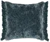 Green Melia Juniper Throw Pillow