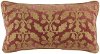 Wheat and Reddish Brown Throw Pillow