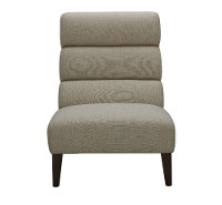 Modern Flax Tan Upholstered Accent Chair - Effie-2