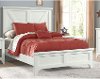 Rustic Contemporary White Full Bed - Tahoe
