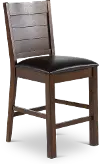 Madison Dark Brown Counter Height Stool
