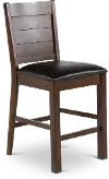 Madison Dark Brown Counter Height Stool