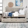 Clearance Heartland Antique White Twin Day Bed with Trundle