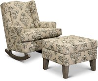 Vintage Slate 2 Piece Rocker Runner with Ottoman - Willow