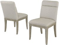 Gray Oak Uphosltered Dining Room Chair - Vancouver