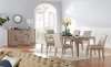 Gray Oak 5 Piece Dining Room Set - Vancouver