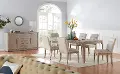 Gray Oak 5 Piece Dining Room Set - Vancouver