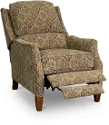 Sandlewood Traditional Tan High-Leg Pushback Recliner
